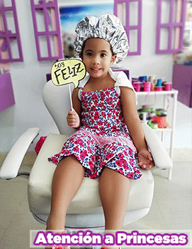 Salon de belleza para niñas, peinados infantiles