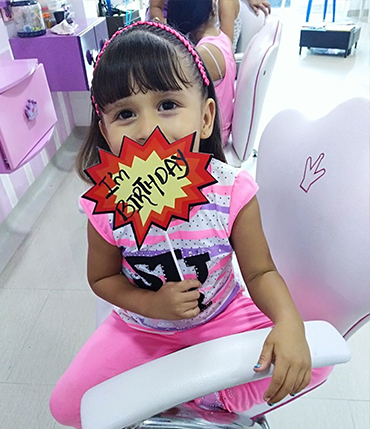 Corte de cabello niña, corte de puntas